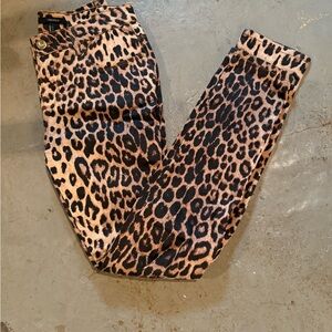 Leopard Print Women's Jeans